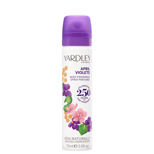 Yardley April Violets 75ml Body Fragrance