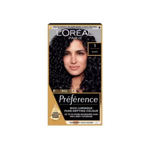 L'Oreal Paris Preference Hair Dye- Long Lasting, Luminous Permanent Hair Colour