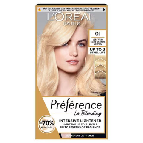 L'Oreal Paris Preference Hair Dye- Long Lasting, Luminous Permanent Hair Colour