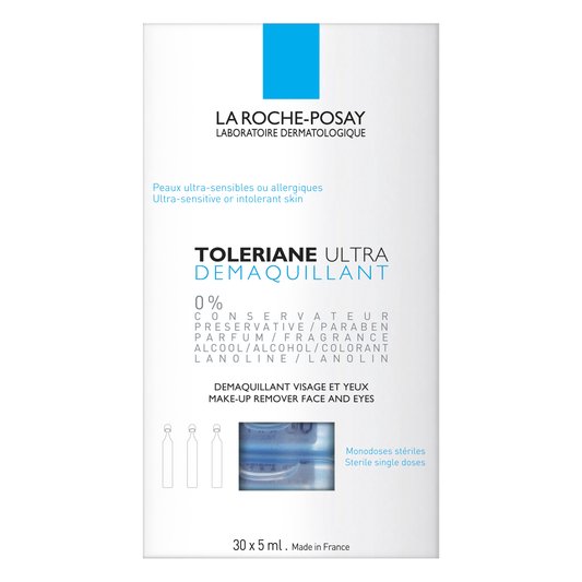 La Roche- Posay Toleriane Single Dose Make Up Remover 30x5ml