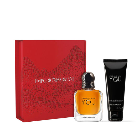 Emporio Armani Stronger With You 50ml EDT, 75ml Shower Gel Gift Set