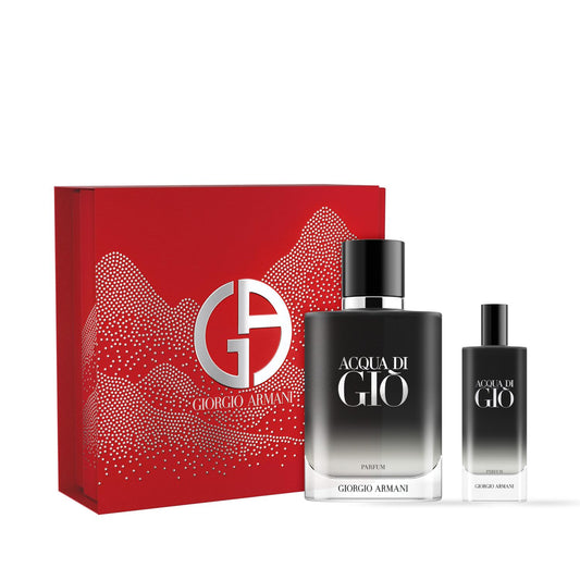 Giorgio Armani Acqua Di Gio 100ml Parfum & 15ml Travel Spray Gift Set