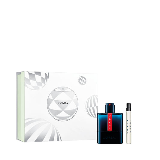 Prada Luna Rossa Ocean 100ml EDT & 10ml Travel Spray Gift Set