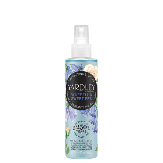 Yardley Bluebell & Sweet Pea Body Mist 200ml