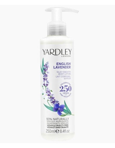 Yardley English Lavender Silky Smooth Body Lotion for Her