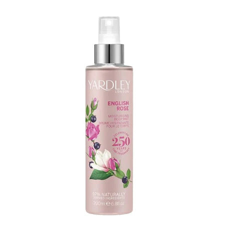 Yardley English Rose Moisturising Fragrance Body Mist 200ml