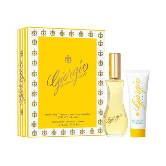 Giorgio Beverly Hills 90ml EDT & 50ml Body Lotion Gift Set