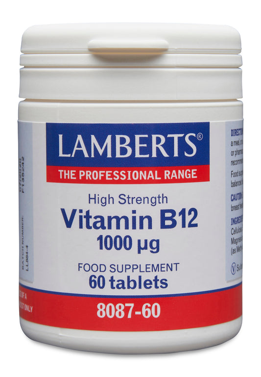 lamberts - 60 Tablets Vitamin B12 1000ug