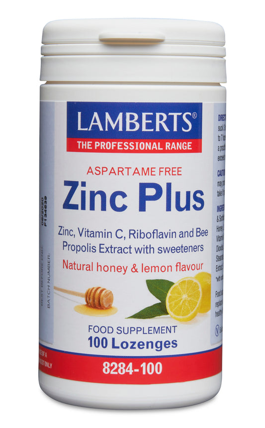 lamberts - 100 Lozenges Zinc Plus Lozenges