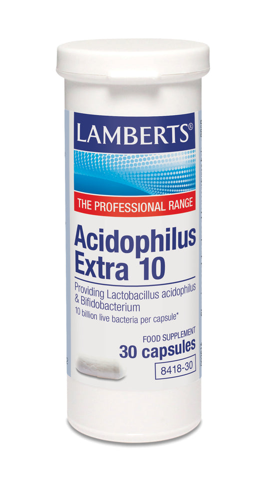 lamberts - 30 Capsules Acidophilus Extra 10