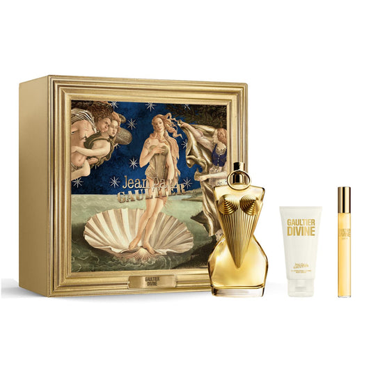 Jean Paul Gaultier Divine 100ml EDP, 75ml Body Lotion & 10ml Travel Spray Gift Set