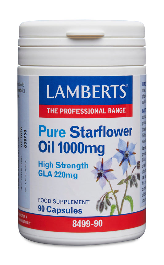 lamberts - 90 Capsules Pure Starflower Oil 1000mg