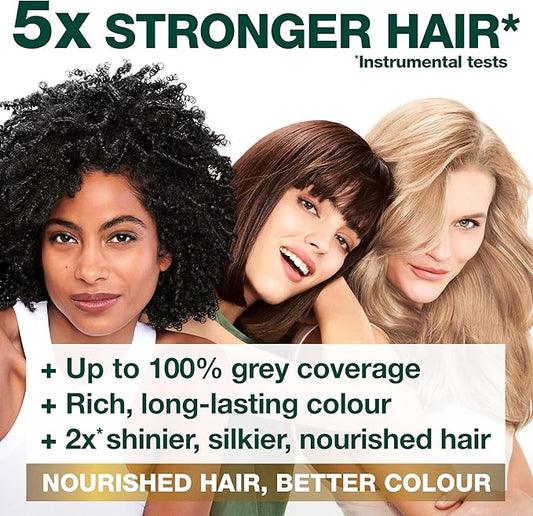 Garnier Nutrisse Permanent Hair Dye- Natural-looking Hair Colour Dye