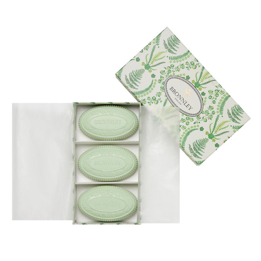 Bronnley English Fern Soap (3x100g)