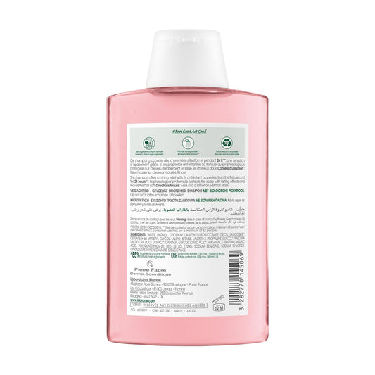 Klorane Hair Soothing Shampoo with ORGANIC Peony