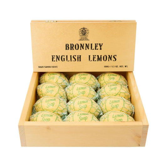 Bronnley Lemon Wrapped in Soap in Display Tray (100g)