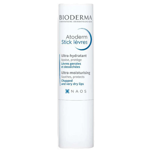 Bioderma Atoderm Lip Stick 4G; Deeply Hydrating, Moisturising & Ultra Nourishing Lip Balm