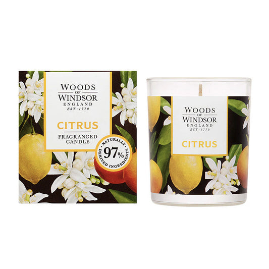 Woods of Windsor Citrus Fragranced Candle 150g