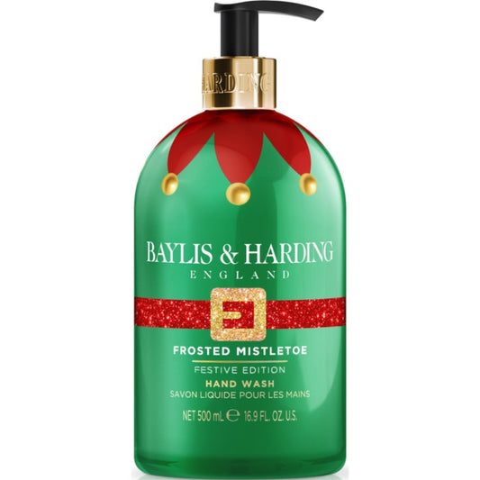 Baylis & Harding Festive Hand Wash  Frosted Mistletoe 500ml