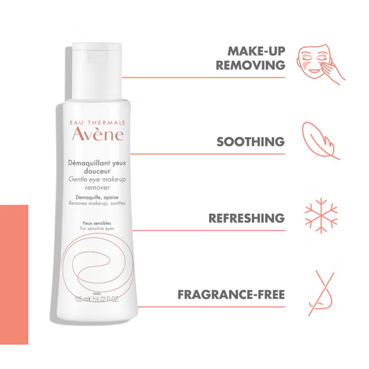 Avène Gentle Eye Make-Up Remover for Sensitive Skin 125 ml