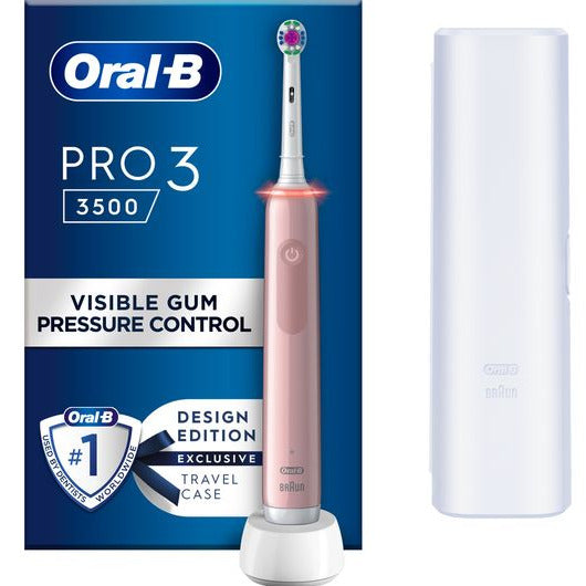 Oral-B Pro 3 3500 Electric Toothbrush - Pink