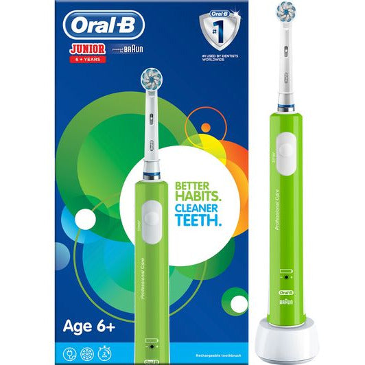 ORAL B Junior Electric Toothbrush - Green