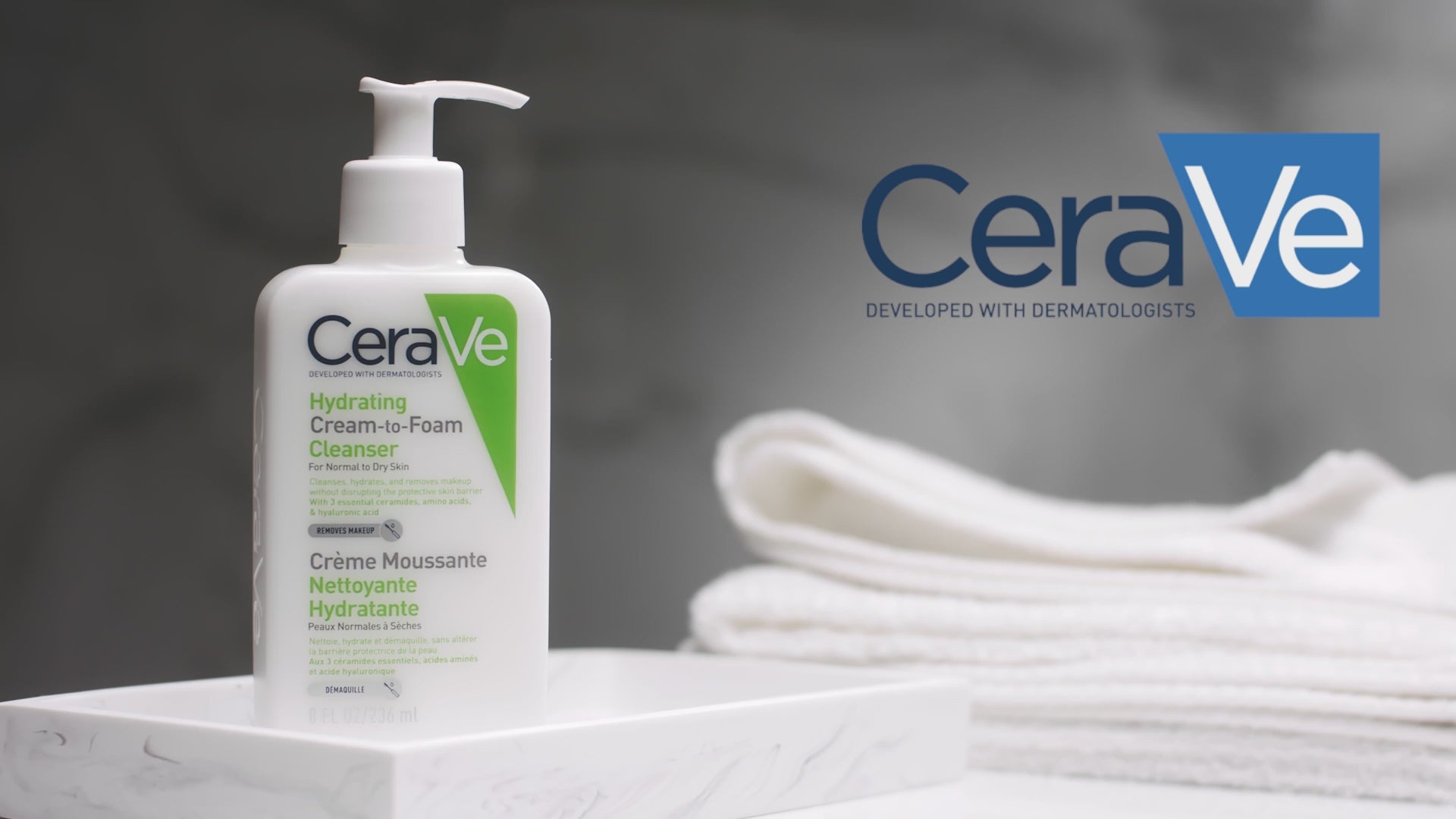 CeraVe Hydrating Cream to Foam Cleanser 236ml