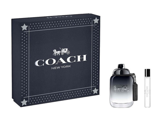 Coach Mens Gift Set 60ml EDT & 7.5ml EDT Travel Spray Gift Set